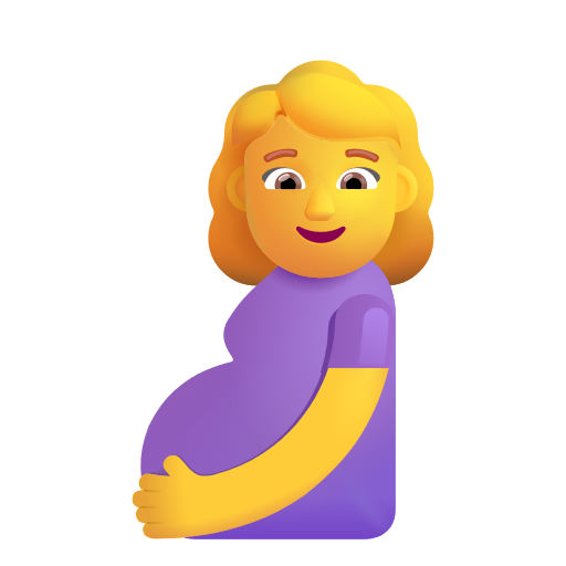 Pregnant Woman on Microsoft 3D
