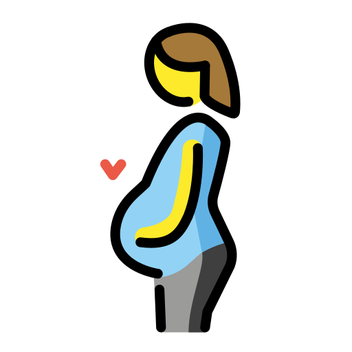 Pregnant Woman on OpenMoji