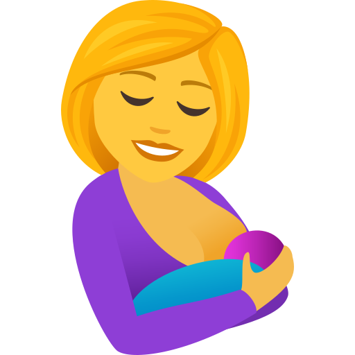 Breast-feeding on JoyPixels