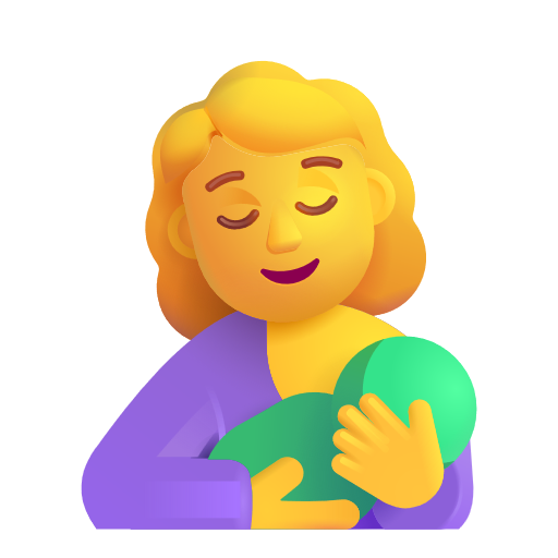 Breast-feeding on Microsoft 3D