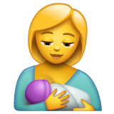 Breast-feeding on WhatsApp