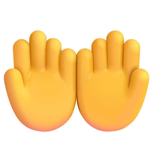 Palms Up Together on Microsoft 3D