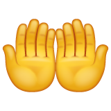 Palms Up Together on WhatsApp