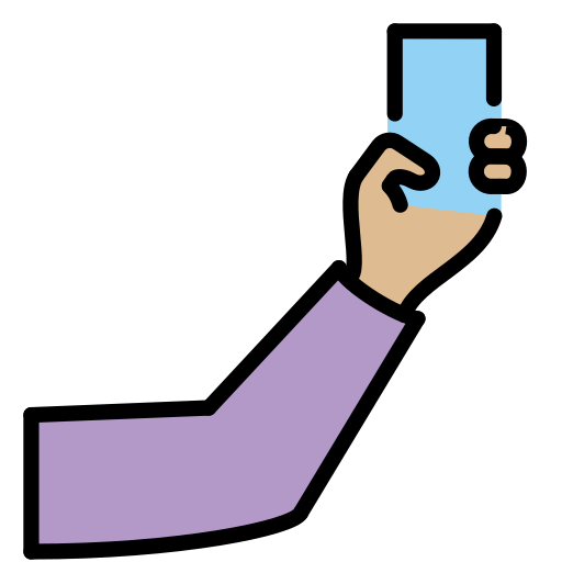 Selfie: Medium-Light Skin Tone on OpenMoji