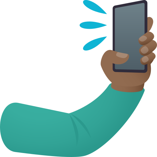 Selfie: Medium-Dark Skin Tone on JoyPixels