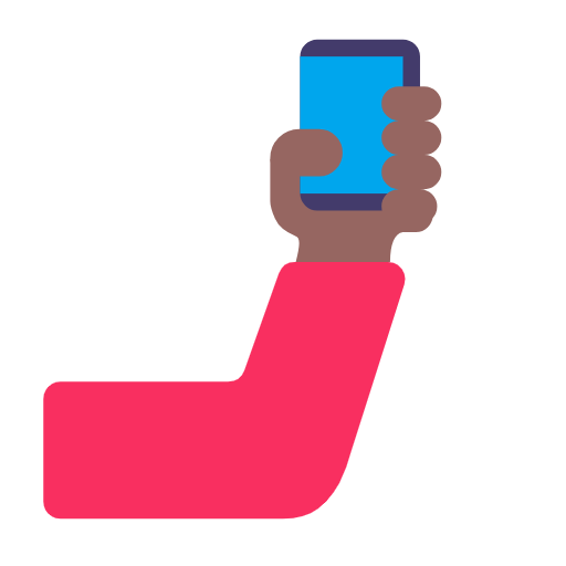 Selfie: Medium-Dark Skin Tone on Microsoft Fluent