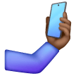 Selfie: Medium-Dark Skin Tone on Samsung