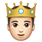 Prince: Light Skin Tone on WhatsApp