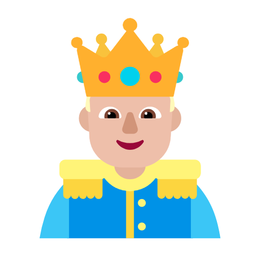 Prince: Medium-Light Skin Tone on Microsoft Fluent