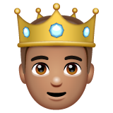 Prince: Medium Skin Tone on WhatsApp