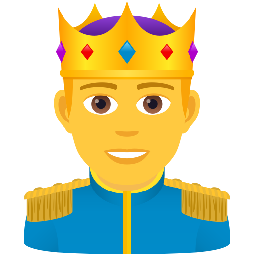 Prince on JoyPixels