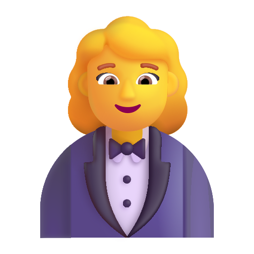 Woman In Tuxedo on Microsoft 3D