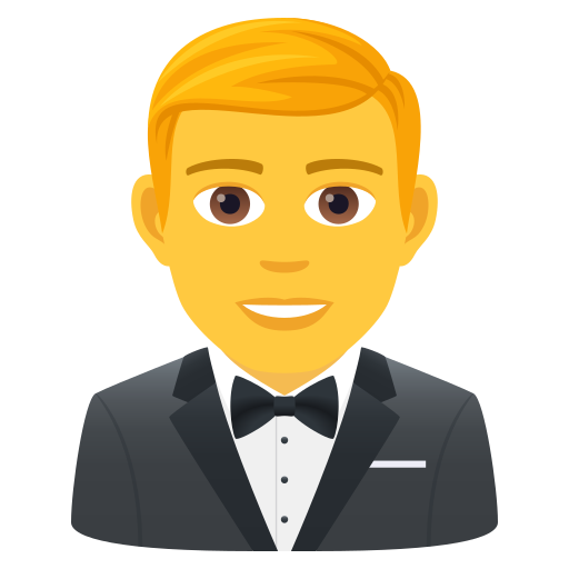 Man In Tuxedo on JoyPixels
