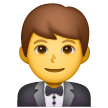 Man In Tuxedo on Samsung
