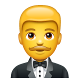 Man In Tuxedo on WhatsApp