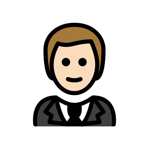 Man In Tuxedo: Light Skin Tone on OpenMoji