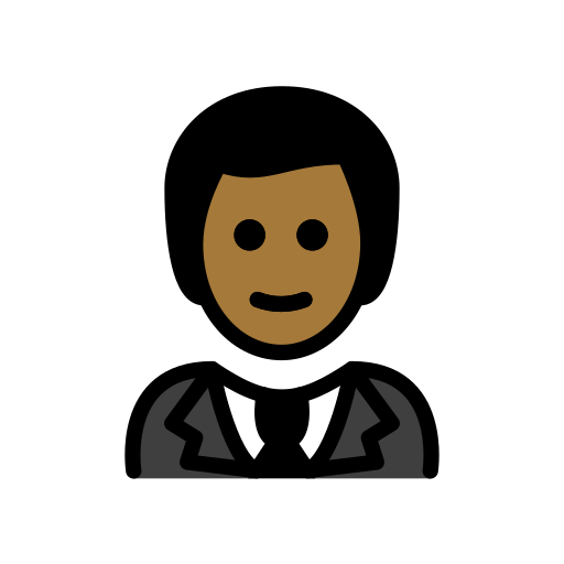 Man In Tuxedo: Medium-Dark Skin Tone on OpenMoji