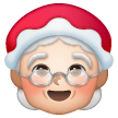 Mother Christmas: Light Skin Tone on Samsung