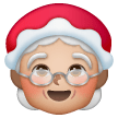 Mother Christmas: Medium-Light Skin Tone on Samsung