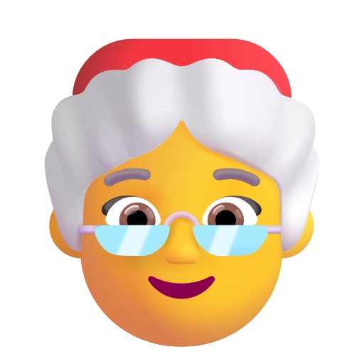 Mother Christmas on Microsoft 3D
