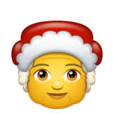 Mother Christmas on WhatsApp