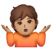 Shrug: Medium Skin Tone on Samsung