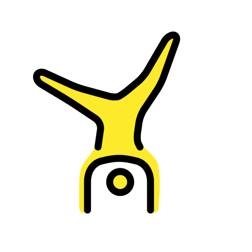 Person Doing Cartwheel on OpenMoji
