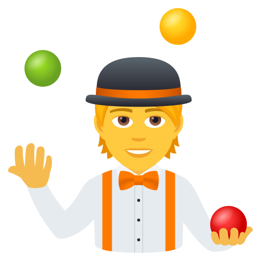 Juggling on JoyPixels