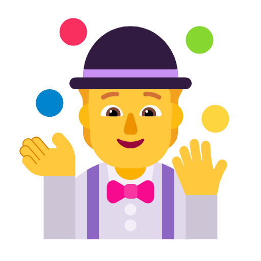 Juggling on Microsoft Fluent