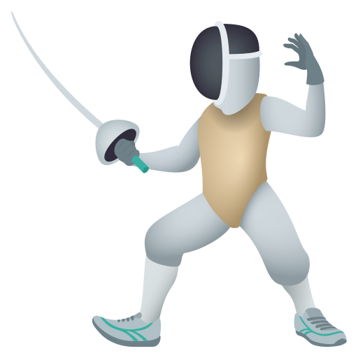 Fencer on JoyPixels