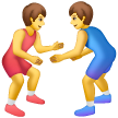Men Wrestling on Samsung