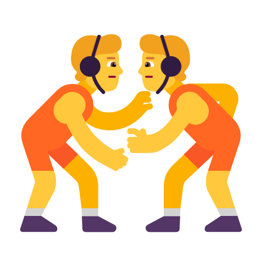 Wrestlers on Microsoft Fluent