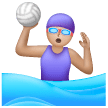 Woman Playing Water Polo: Medium-Light Skin Tone on Samsung