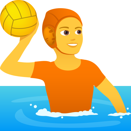 Water Polo on JoyPixels