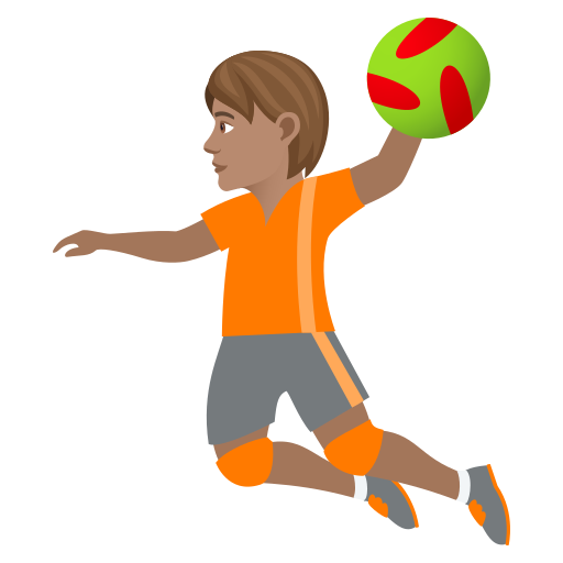 Handball: Medium Skin Tone on JoyPixels