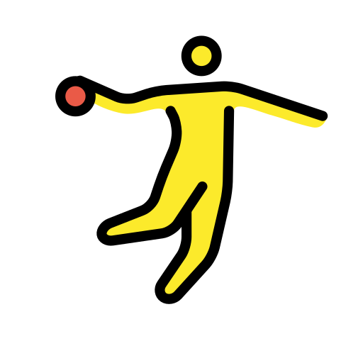 Handball on OpenMoji