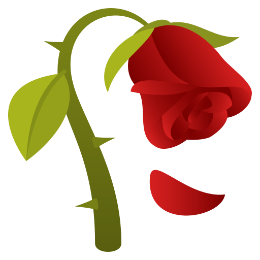 Wilted Flower on JoyPixels