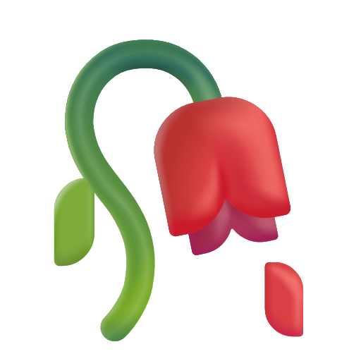 Wilted Flower on Microsoft 3D