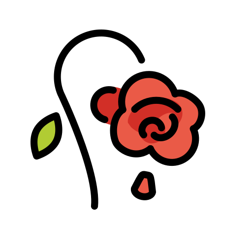 Wilted Flower on OpenMoji