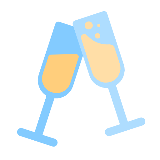 Clinking Glasses on Microsoft Fluent