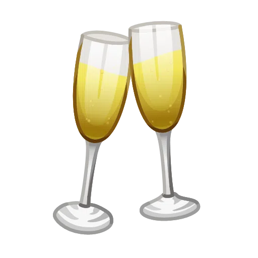 Clinking Glasses on Telegram