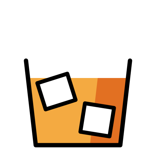Tumbler Glass on OpenMoji