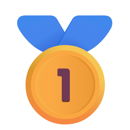 First Place Medal on Microsoft 3D