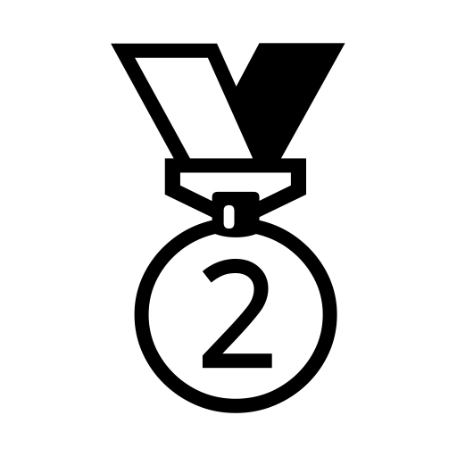 Second Place Medal on Noto Emoji