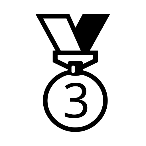 Third Place Medal on Noto Emoji