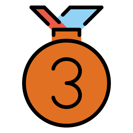 Third Place Medal on OpenMoji