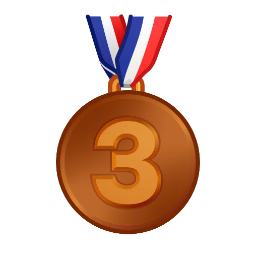 Third Place Medal on Telegram