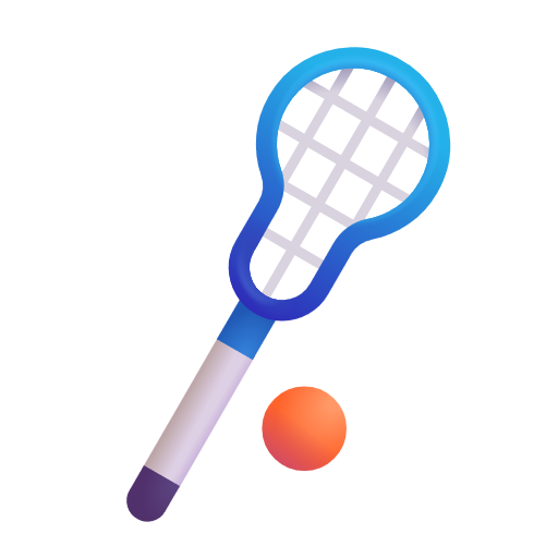 Lacrosse Stick And Ball on Microsoft 3D