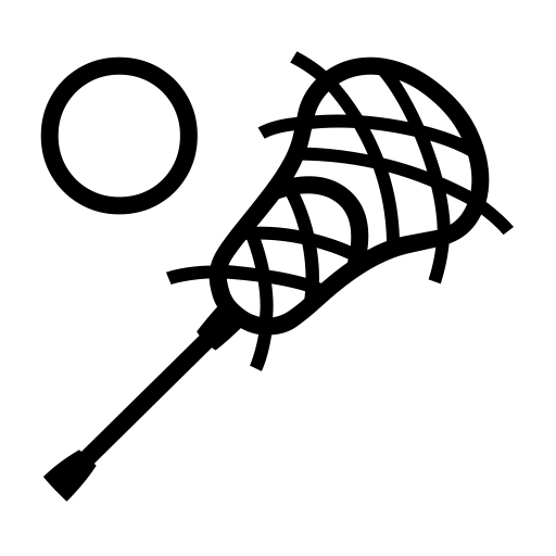 Lacrosse Stick And Ball on Noto Emoji