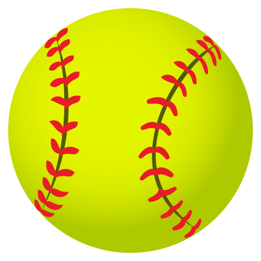 Softball on JoyPixels